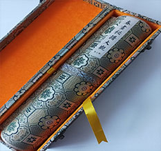 临夏书画装裱案例